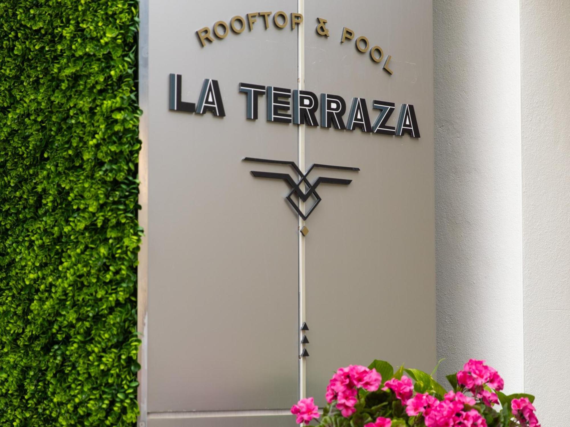 金普顿安格勒酒店 迈阿密海滩 外观 照片 La Terraza